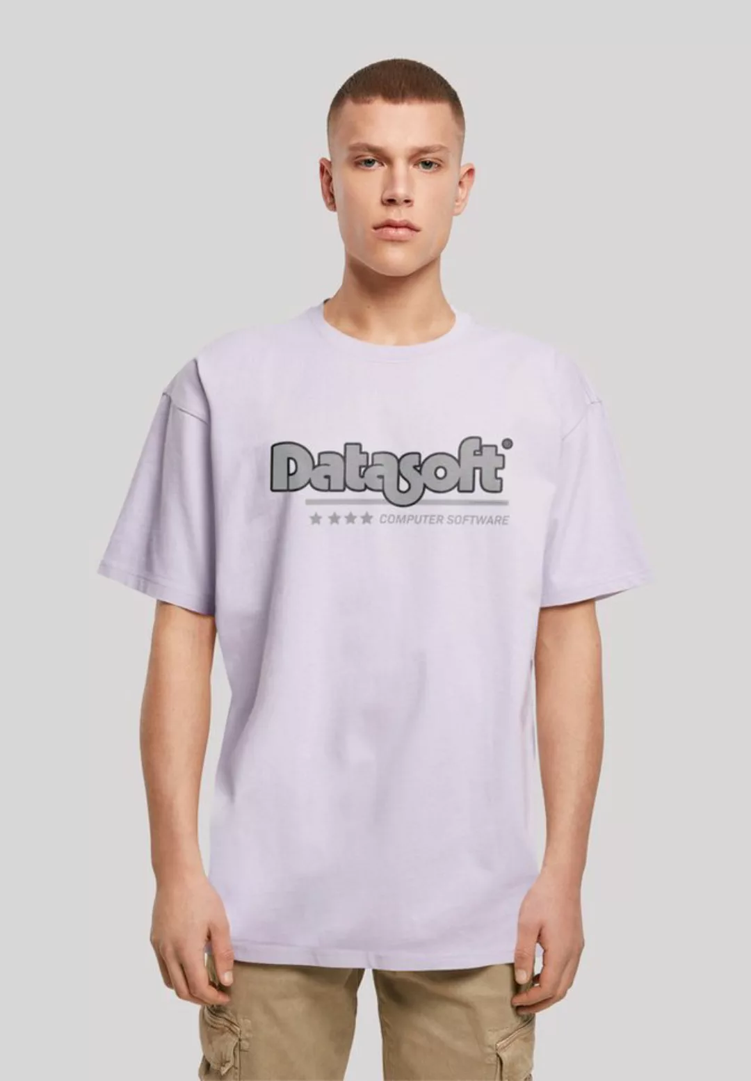 F4NT4STIC T-Shirt "DATASOFT Logo black Retro Gaming SEVENSQUARED", Print günstig online kaufen