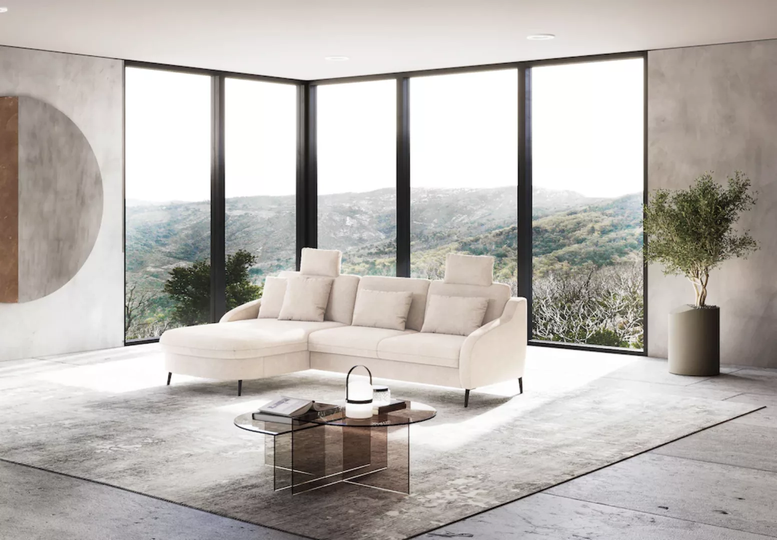 sit&more Ecksofa »Soul L-Form«, wahlweise mit Bettfunktion und Bettkasten o günstig online kaufen