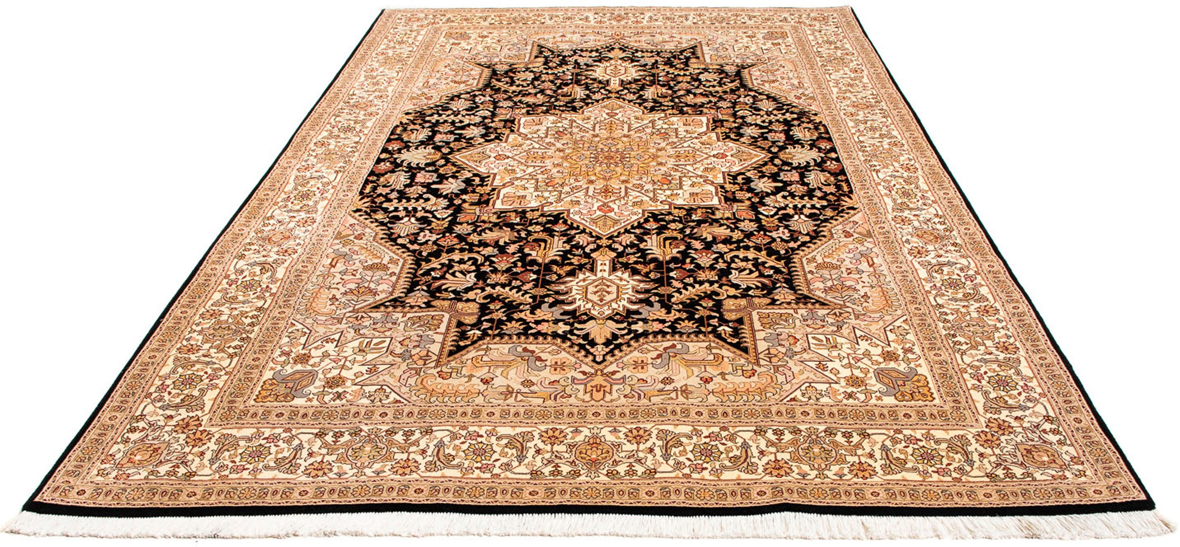 morgenland Orientteppich »Perser - Täbriz - Royal - 303 x 200 cm - braun«, günstig online kaufen