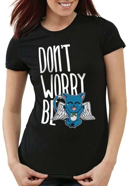 style3 T-Shirt Don't worry be Happy fairy anime manga japan tail günstig online kaufen