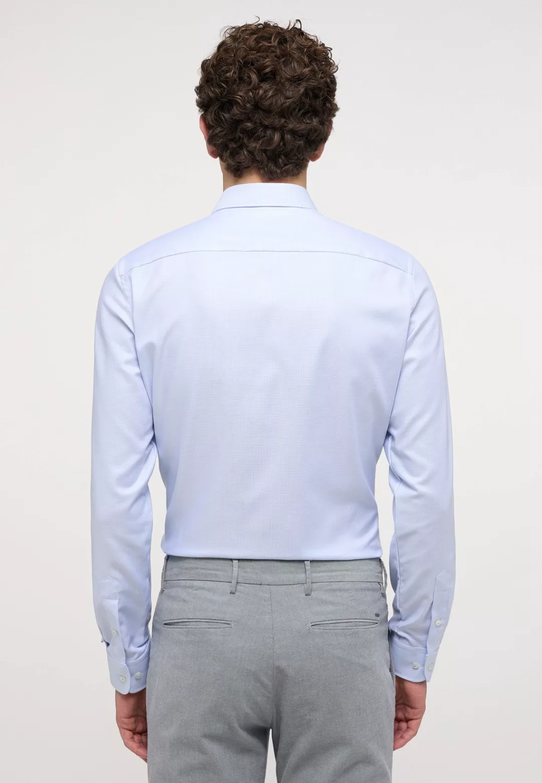 Eterna Langarmhemd - Slim Fit - Businesshemd - Hemd Twill Langarm günstig online kaufen