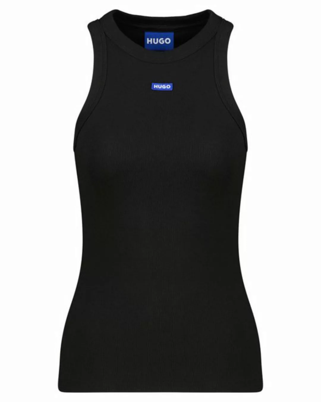 HUGO Blue Tanktop "Easy Tank B", Rippware aus Baumwollmischung mit Elasthan günstig online kaufen