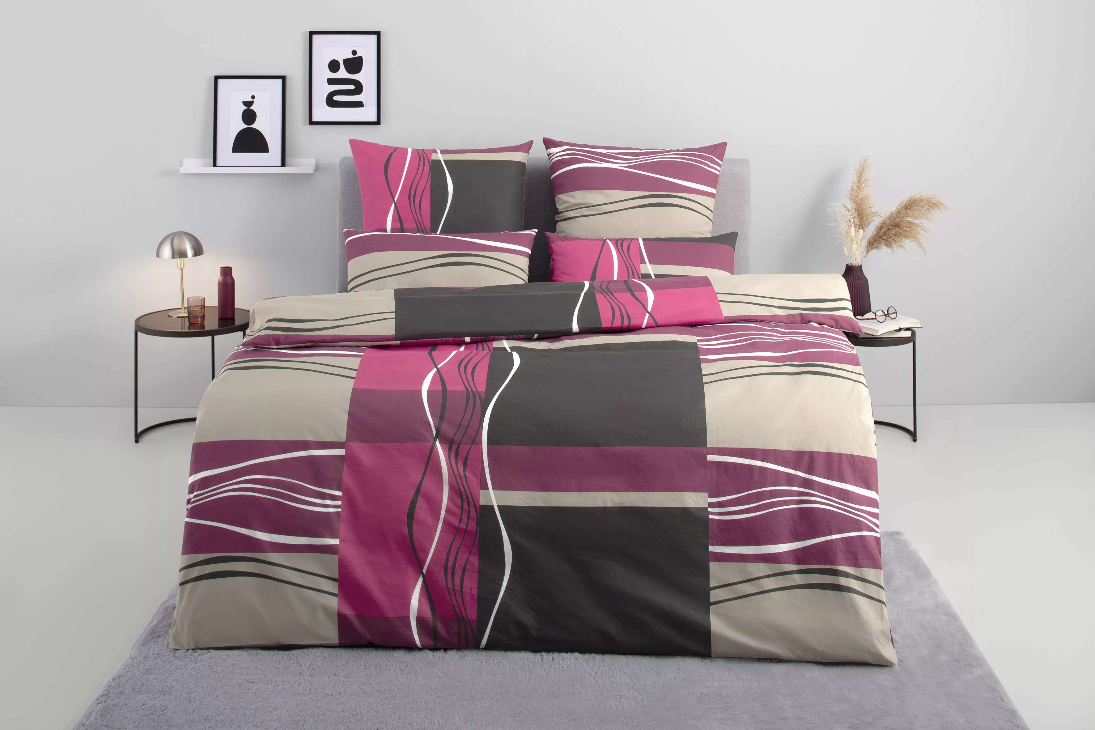 my home Bettwäsche Kelian, Linon, 3 günstig online kaufen