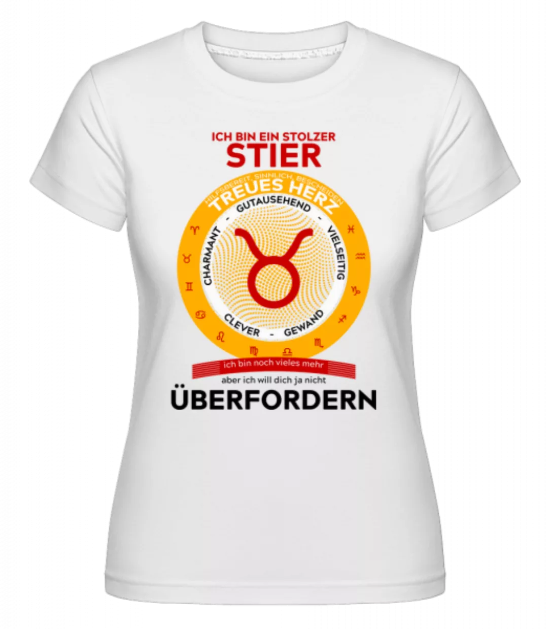Stier Treues Herz · Shirtinator Frauen T-Shirt günstig online kaufen
