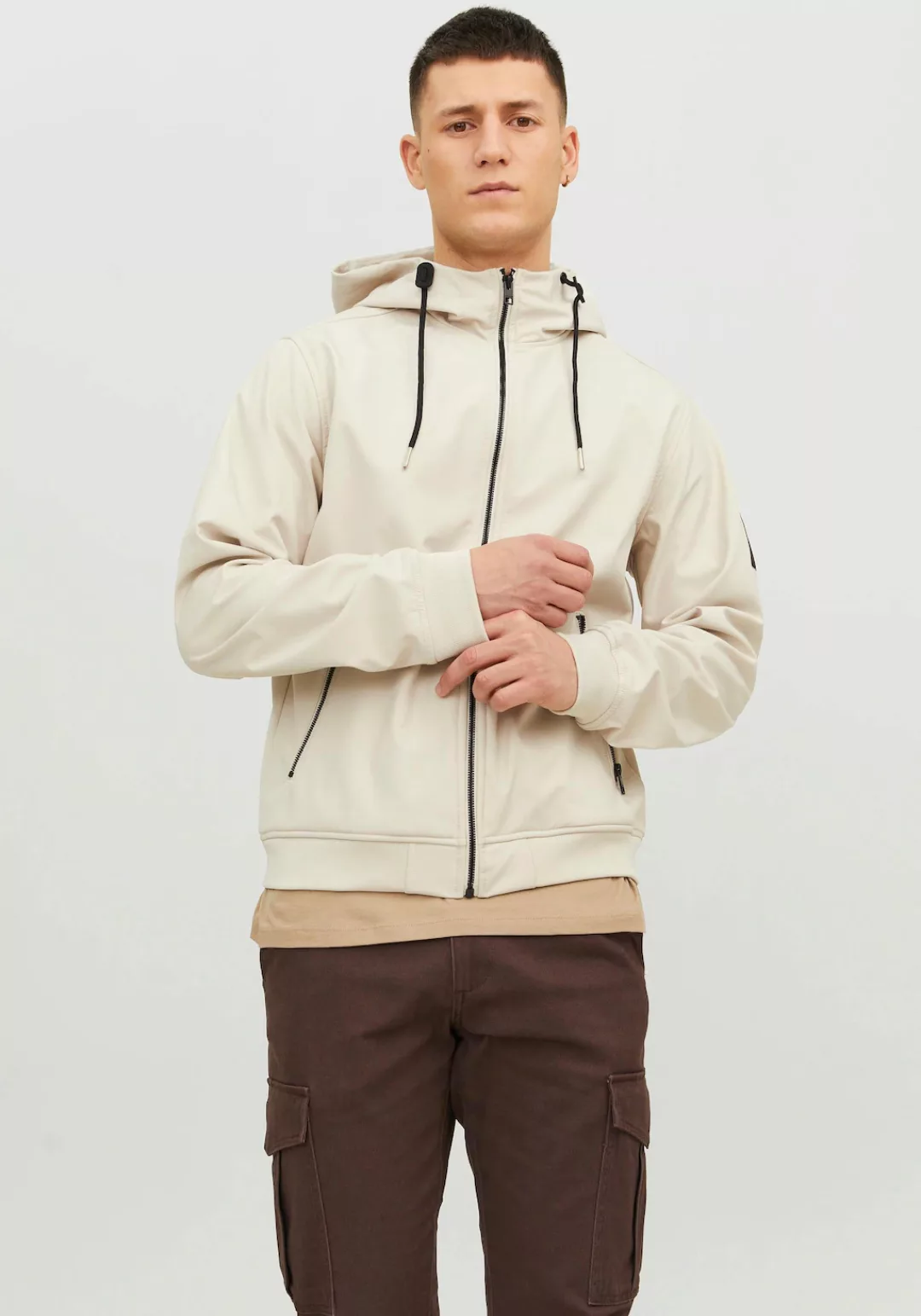 Jack & Jones Softshelljacke JJEBASIC SOFTSHELL HOOD NOOS günstig online kaufen