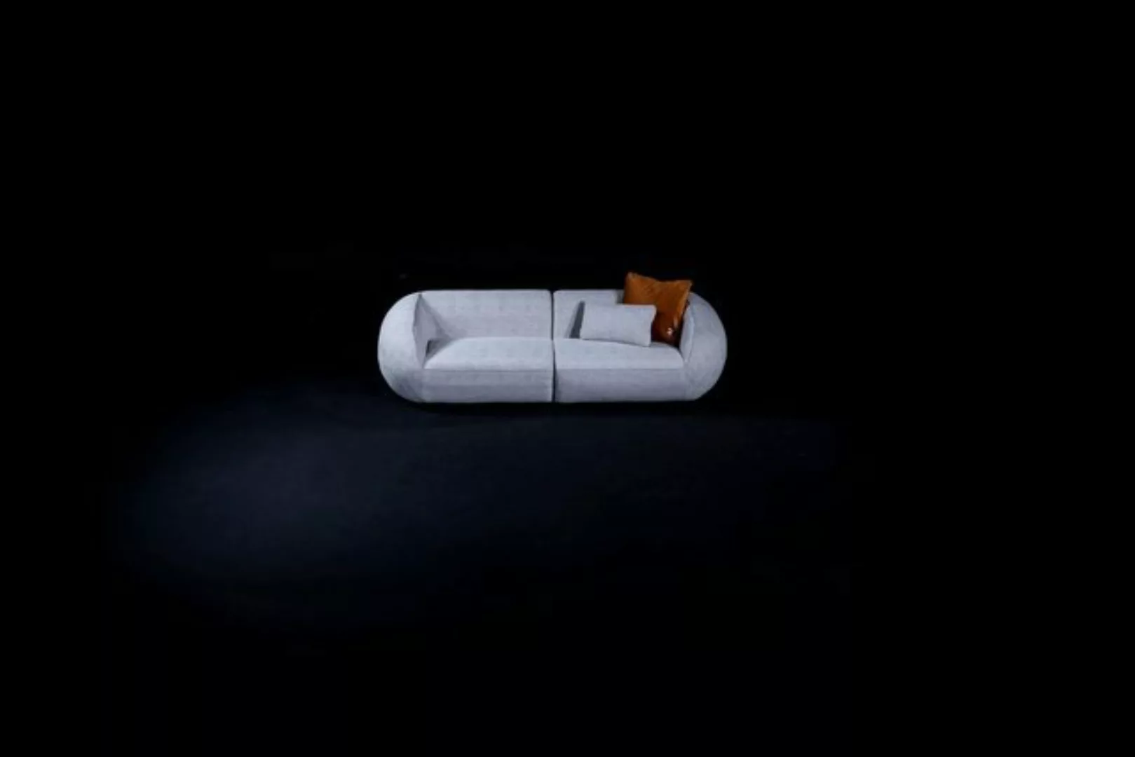 JVmoebel 3-Sitzer Designer Sofa Couch 3 Sitzer Polstermöbel Möbel Textil St günstig online kaufen