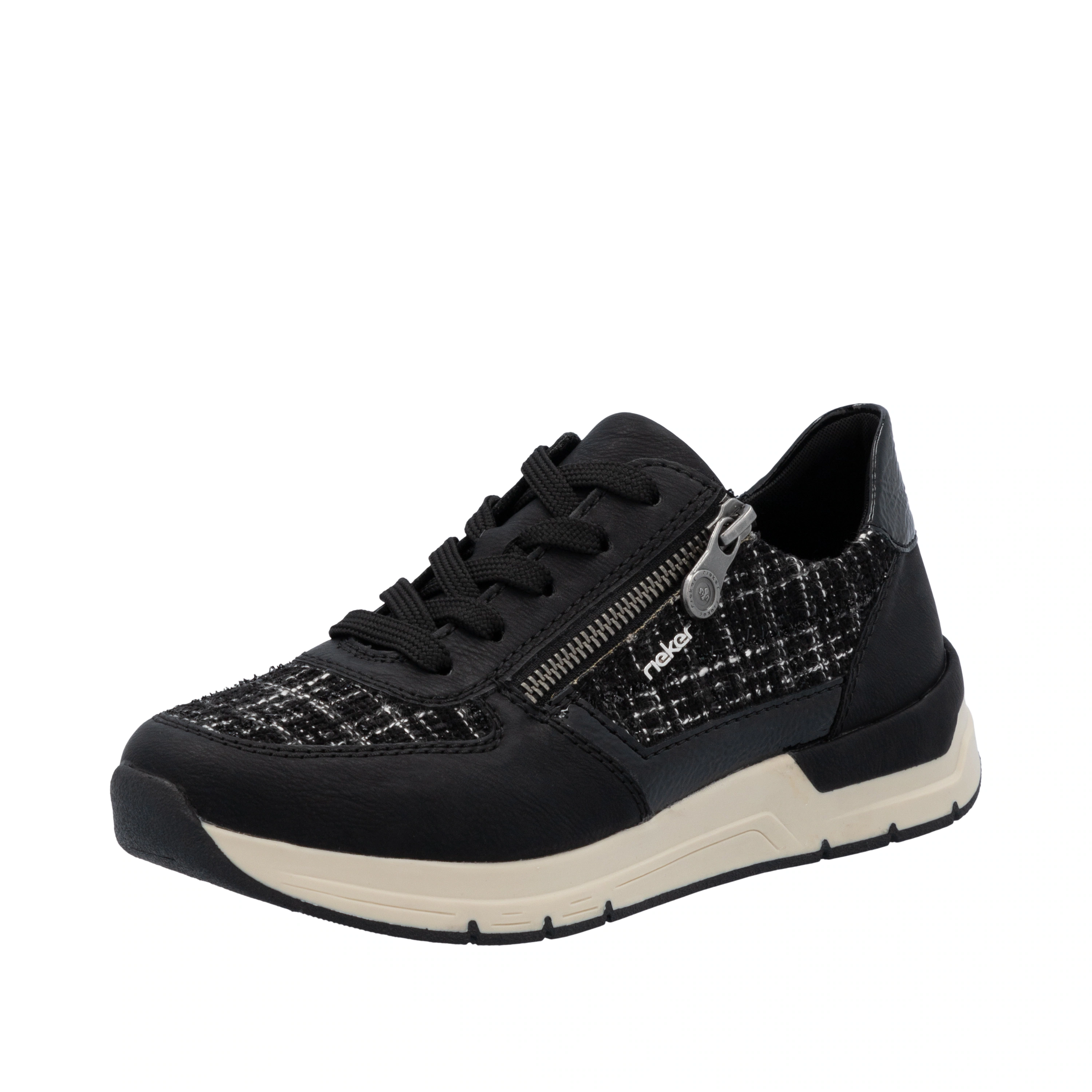Rieker Sneaker, Freizeitschuh, Schnürschuh, Halbschuh mit modischen Akzente günstig online kaufen
