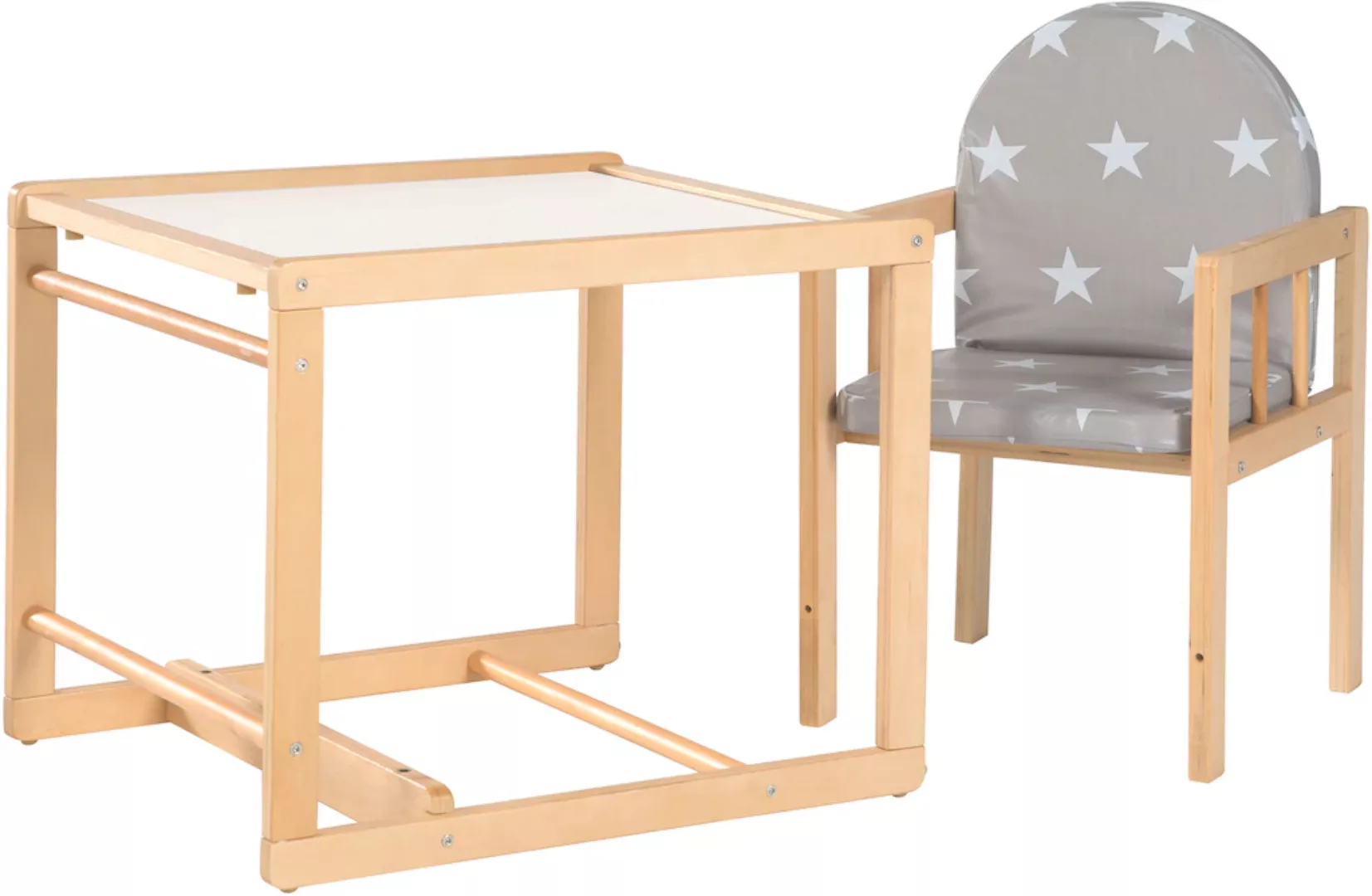 roba® Kombihochstuhl »Little Stars«, zur Kindersitzgarnitur umbaubar günstig online kaufen