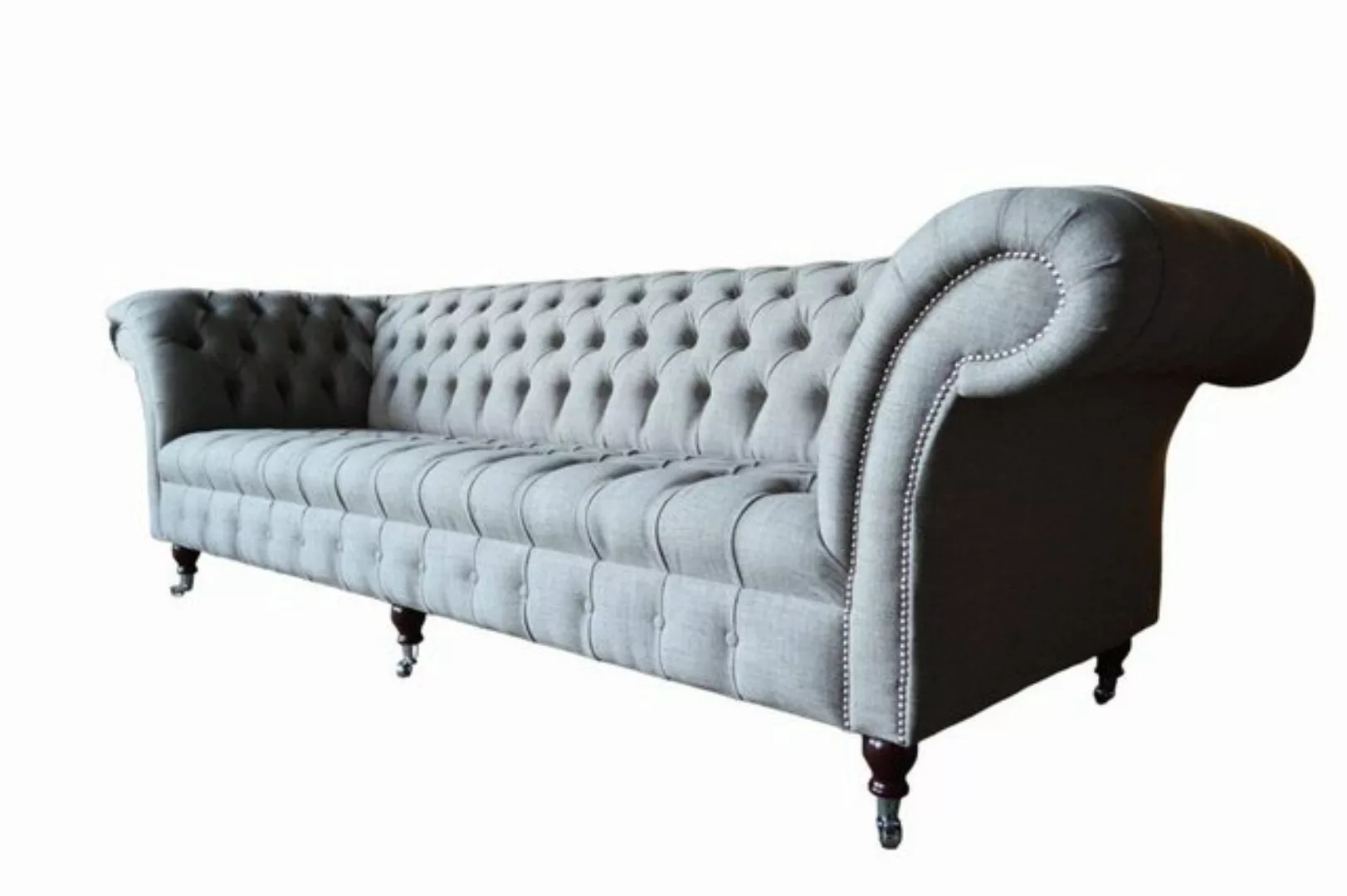 JVmoebel Chesterfield-Sofa, Sofa 4 Sitzer Chesterfield Klassisch Design Woh günstig online kaufen