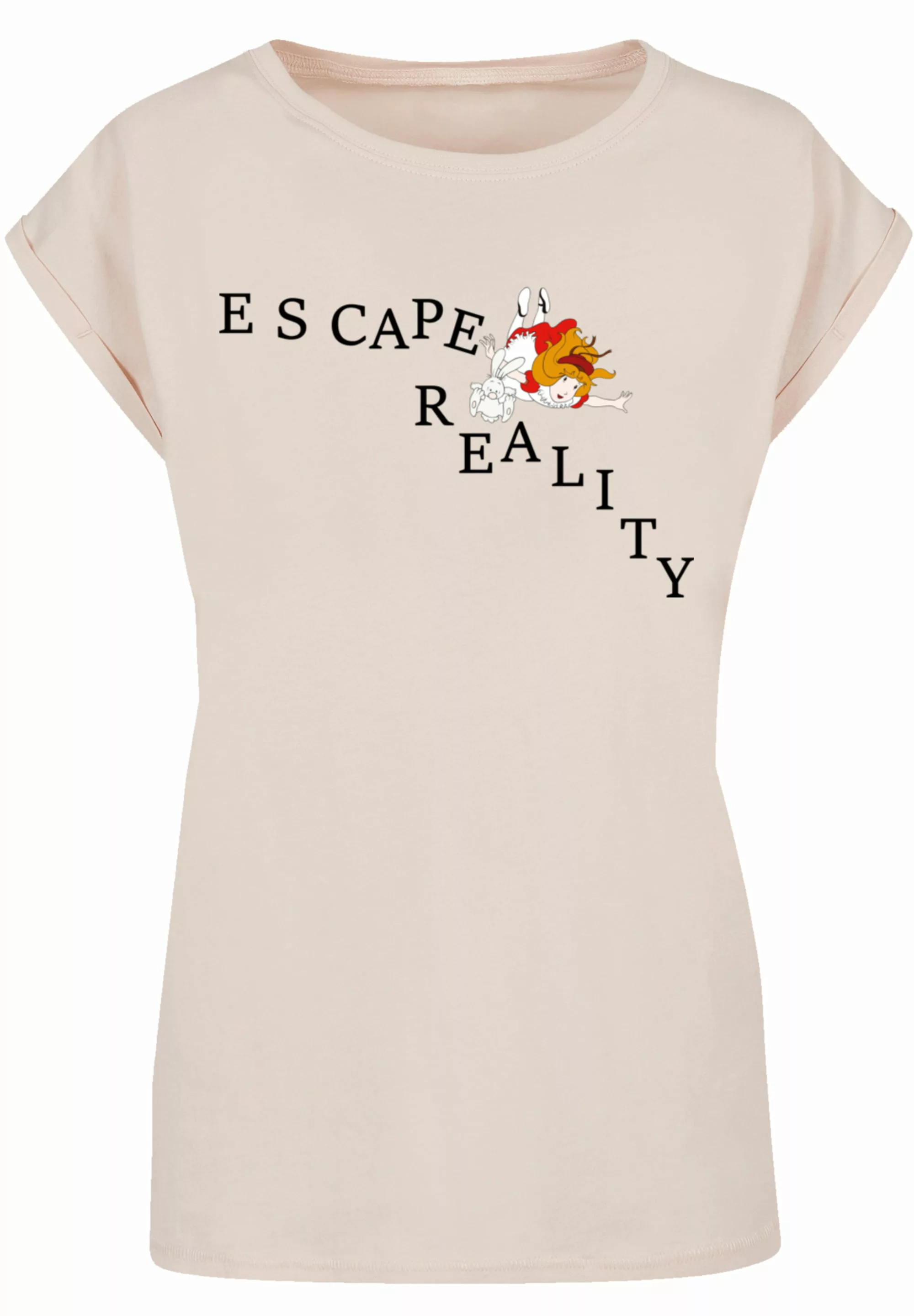 F4NT4STIC T-Shirt "Alice im Wunderland Escape Reality Falling", Retro, Hero günstig online kaufen