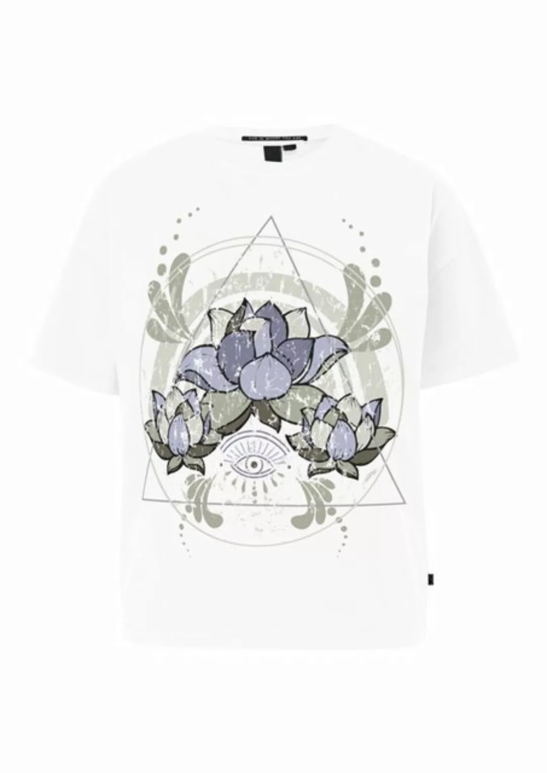 QS Print-Shirt mit Frontprint günstig online kaufen