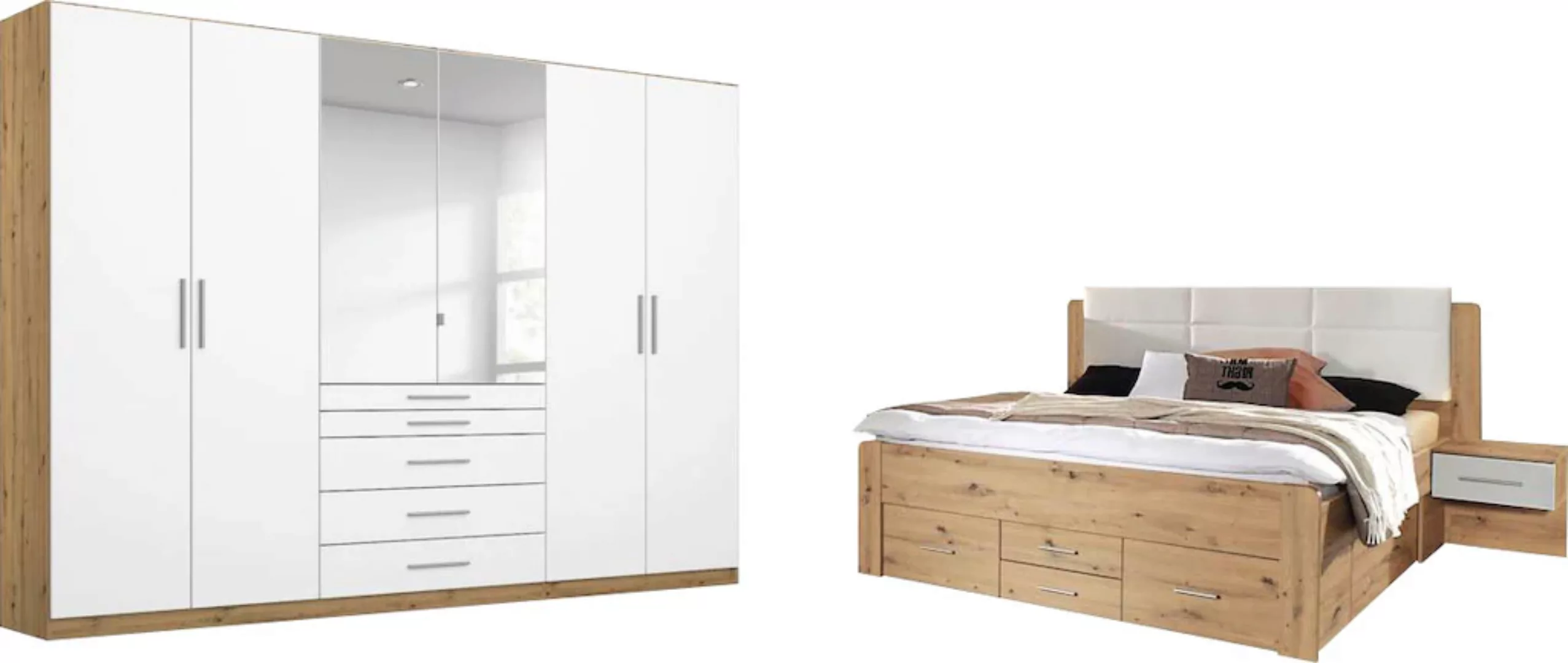 rauch Schlafzimmer-Set "Weingarten", (Set, 4 tlg.) günstig online kaufen