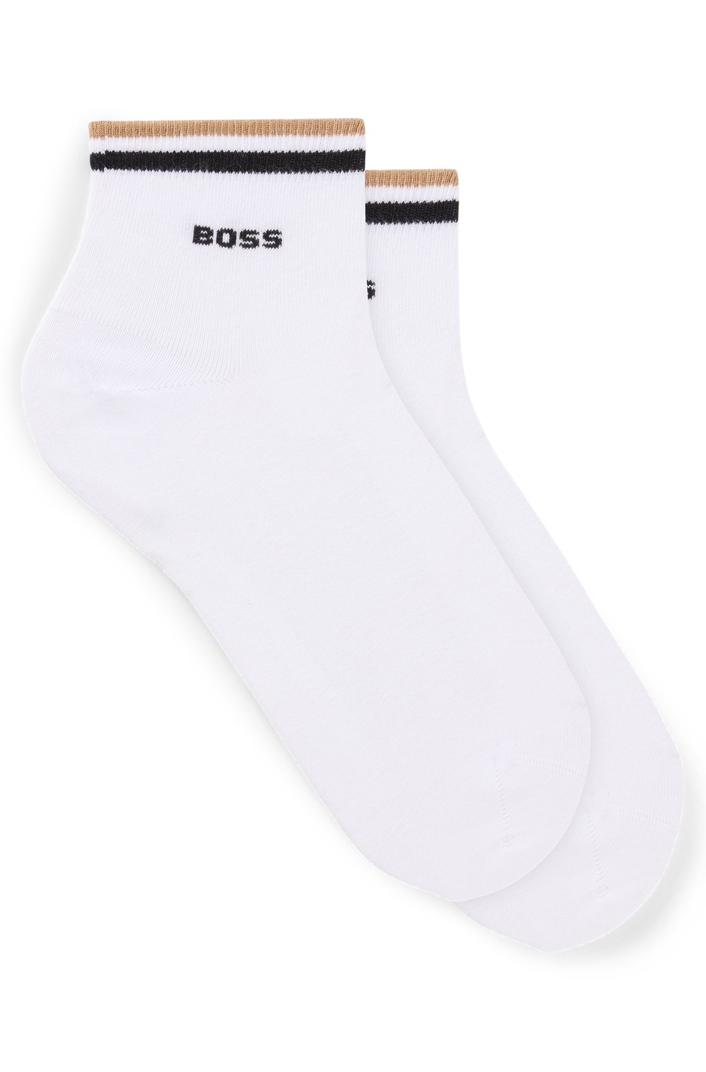 BOSS Freizeitsocken "2P SH Stripe CC", (Packung, 2 Paar, 2er), mit BOSS Sch günstig online kaufen