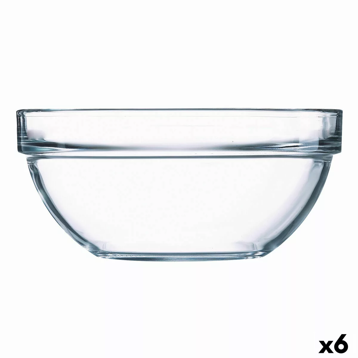 Schale Luminarc Durchsichtig Glas Ø 17 Cm (6 Stück) günstig online kaufen