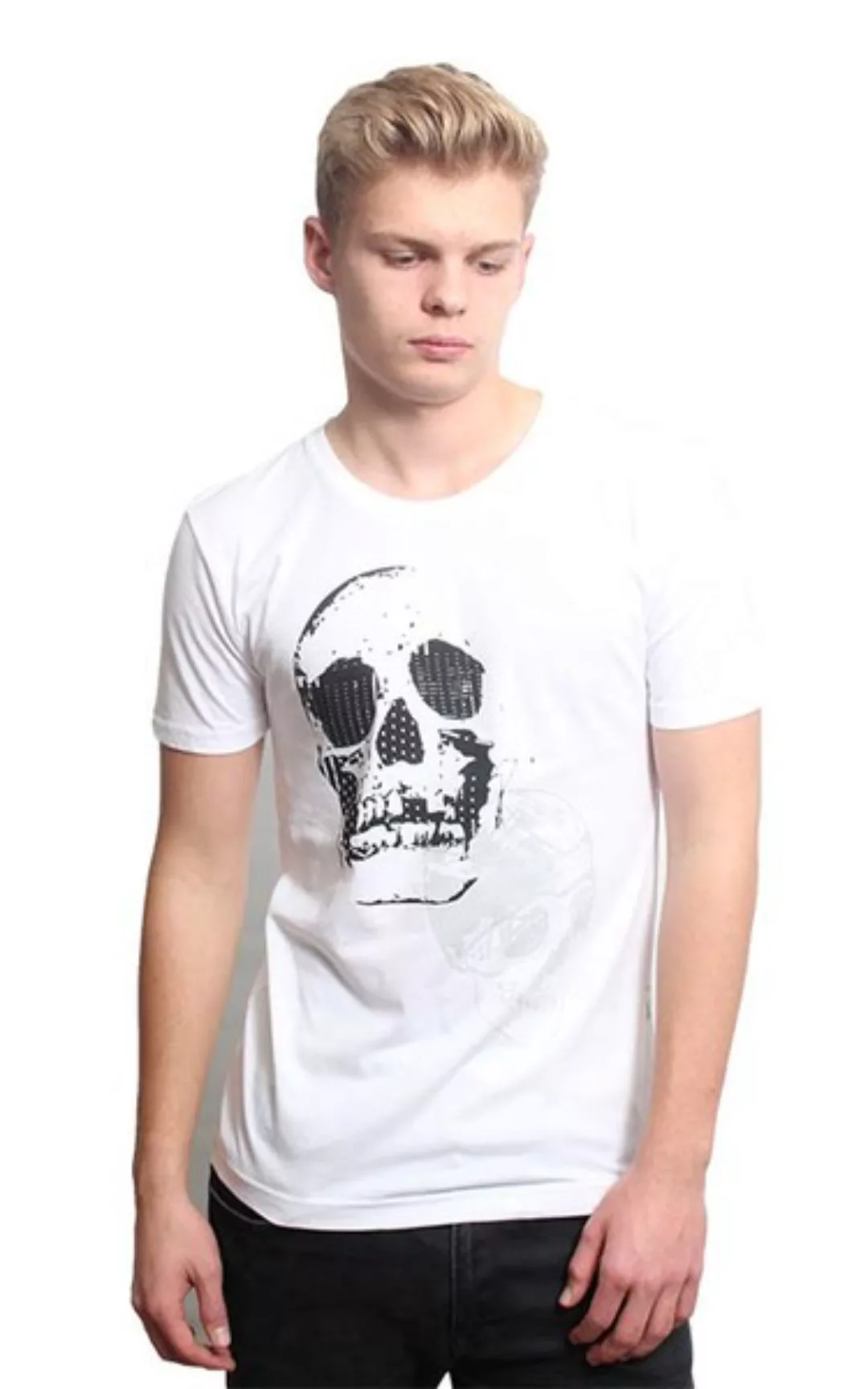 Ytwoo Herren T-shirt Mit Totenkopf, Skull Als Motiv günstig online kaufen