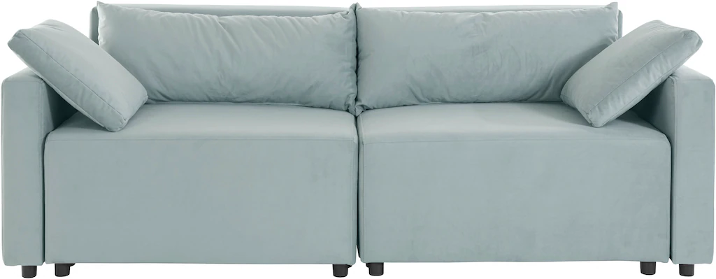 INOSIGN 2-Sitzer "Marva 2tlg.", beide Elemente ausziehbar für Bettfunktion, günstig online kaufen
