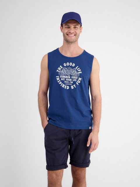 LERROS Muskelshirt "LERROS Tanktop für Herren, mit Brustprint" günstig online kaufen