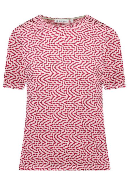 BICALLA T-Shirt Shirt Structure - 09/pink-white (1-tlg) günstig online kaufen