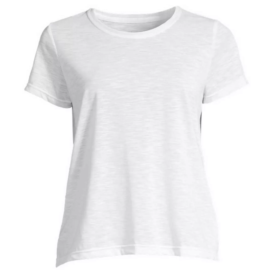 Casall Essential Texture Kurzärmeliges T-shirt 36 White günstig online kaufen