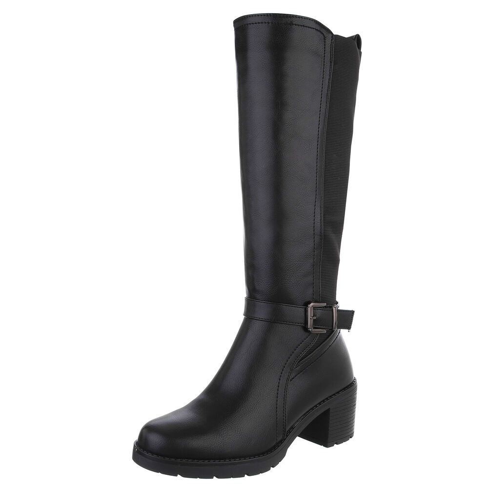 Ital-Design Damen Freizeit Stiefel (88577562) Blockabsatz günstig online kaufen