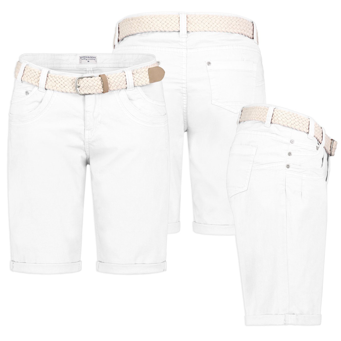 Stitch & Soul Bermudas Damen Short günstig online kaufen