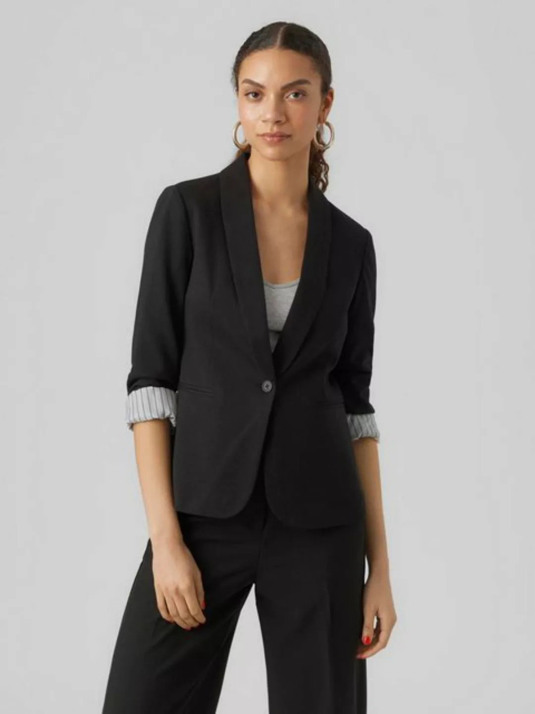 Vero Moda Kurzblazer "VMHARUKIMO LS CLASSIC JERSEY BLAZER NOOS" günstig online kaufen