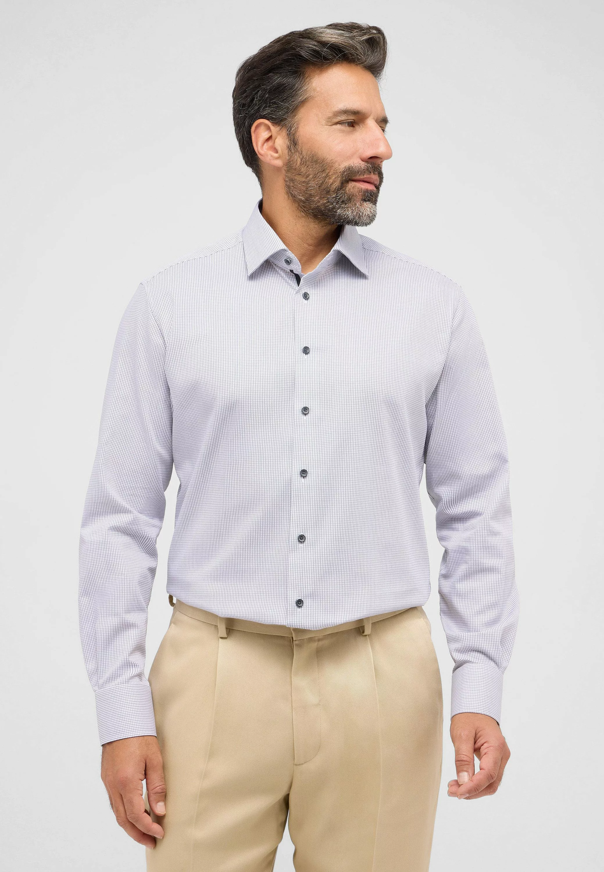 Eterna Langarmhemd MODERN FIT NON IRON günstig online kaufen
