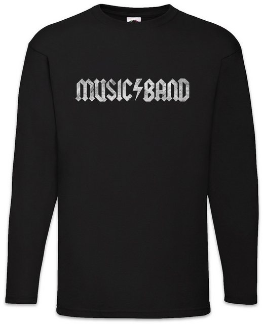 Urban Backwoods Langarmshirt Music Band Langarm T-Shirt Gitarre Musik Punk günstig online kaufen