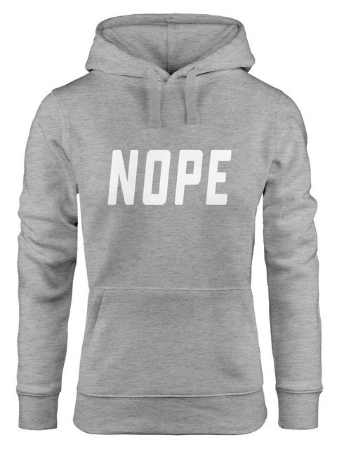 MoonWorks Hoodie Kapuzen-Pullover Damen NOPE Hoodie günstig online kaufen