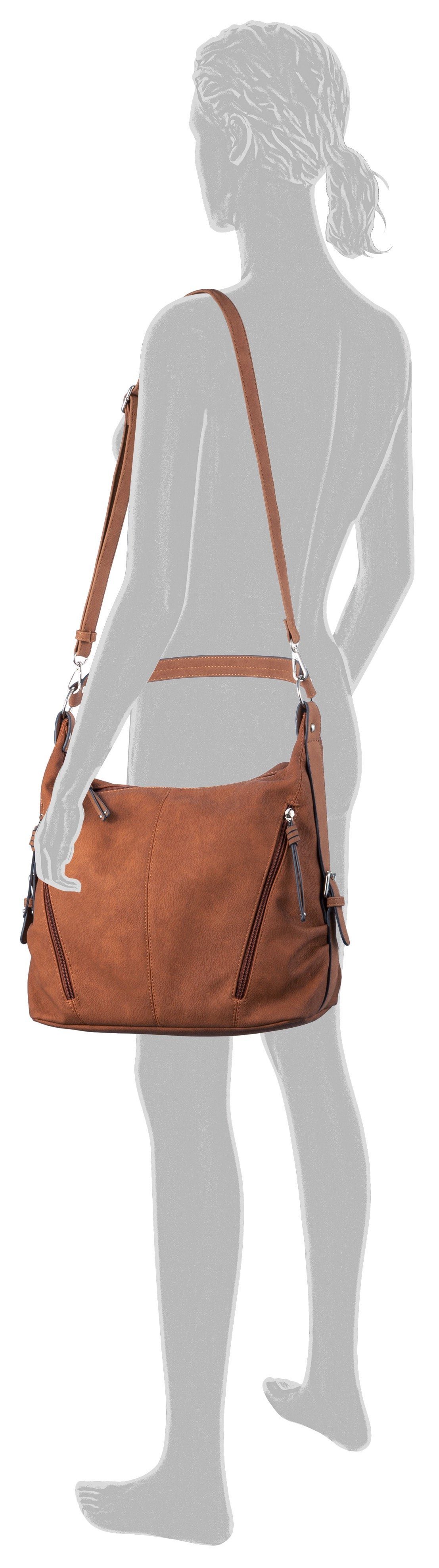 TOM TAILOR Hobo "CAIA Hobo bag", in schlichter Optik günstig online kaufen