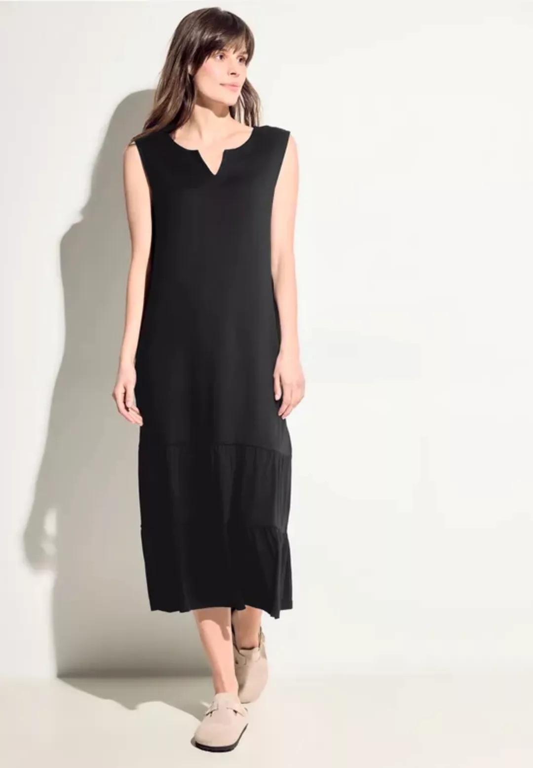 Cecil Sommerkleid Solid Jersey Dress günstig online kaufen