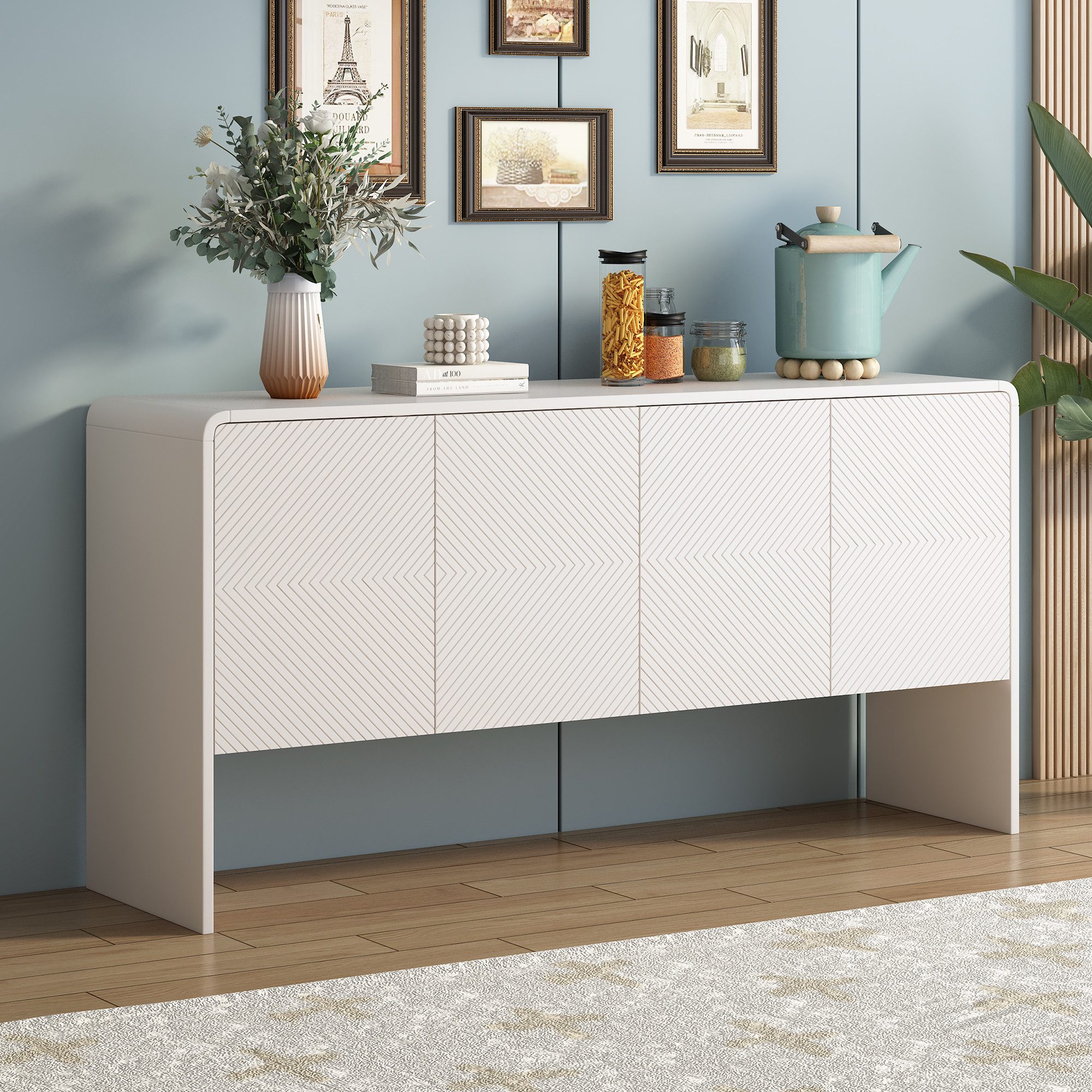 Odikalo Sideboard Minimalistischer Stil Sideboard mit günstig online kaufen