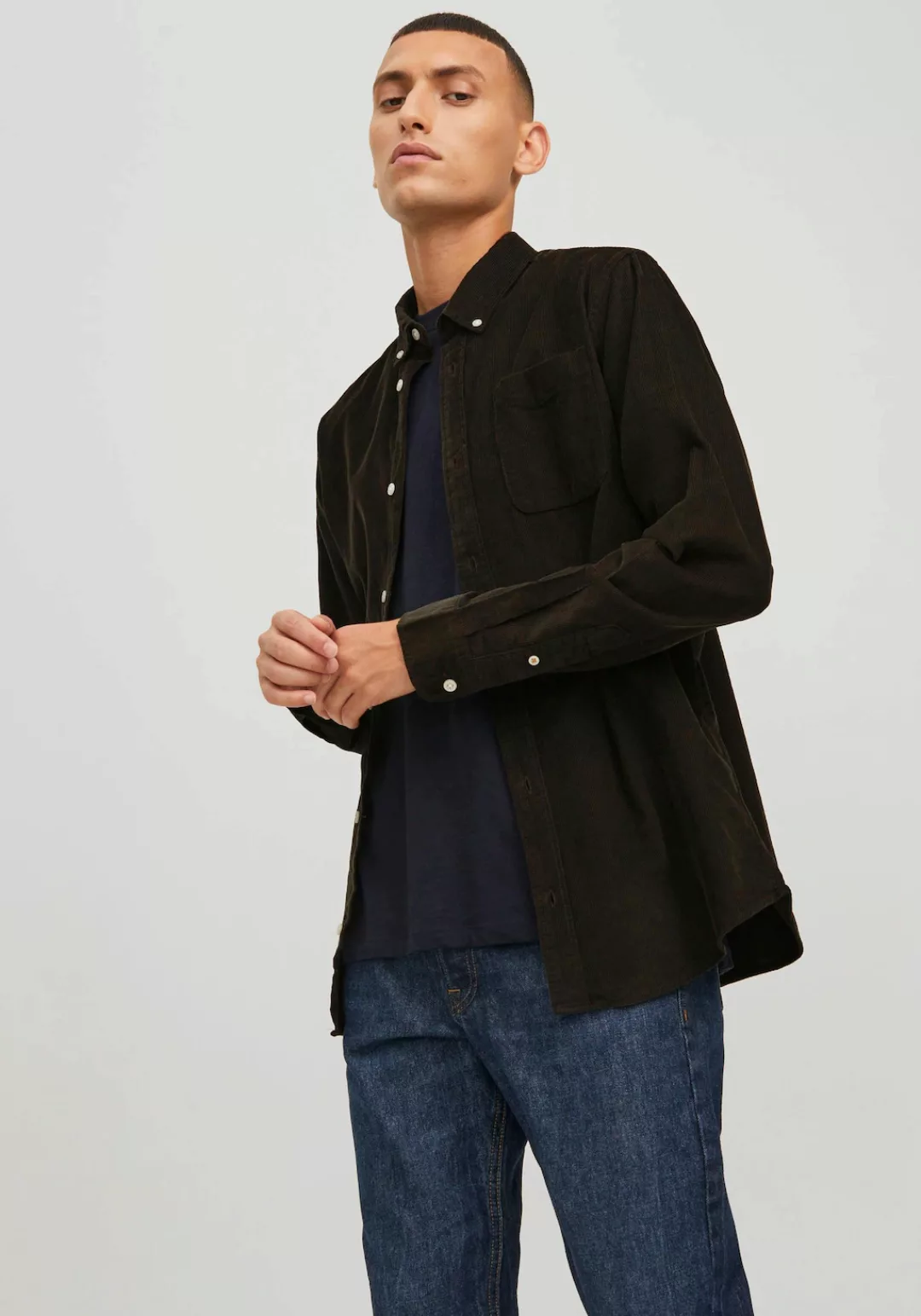 Jack & Jones Langarmhemd "CLASSIC CORDUROY SHIRT" günstig online kaufen