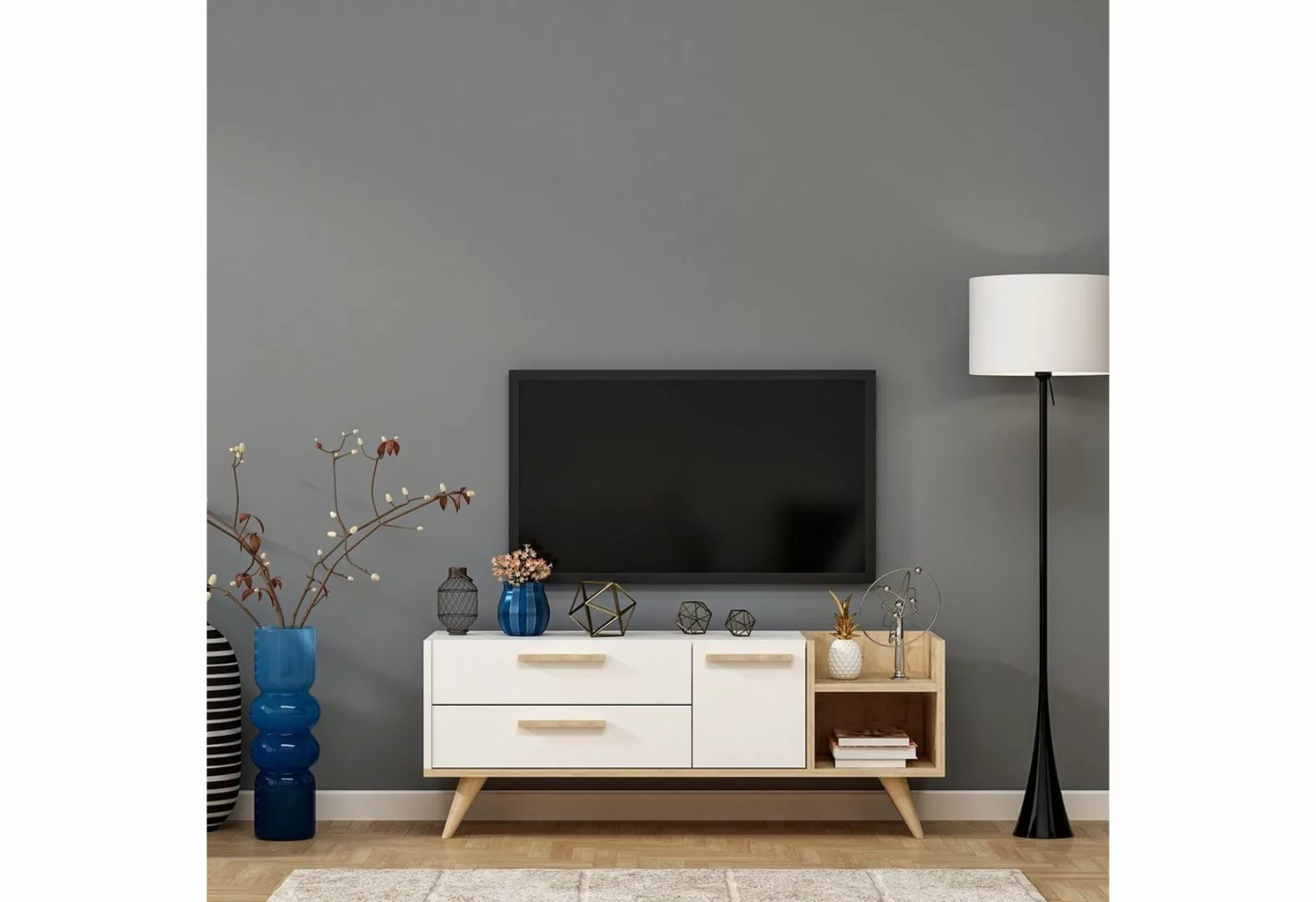 Skye Decor TV-Schrank Schränke, 46,4x120x35 cm, 100% Melaminbeschichtete Pa günstig online kaufen