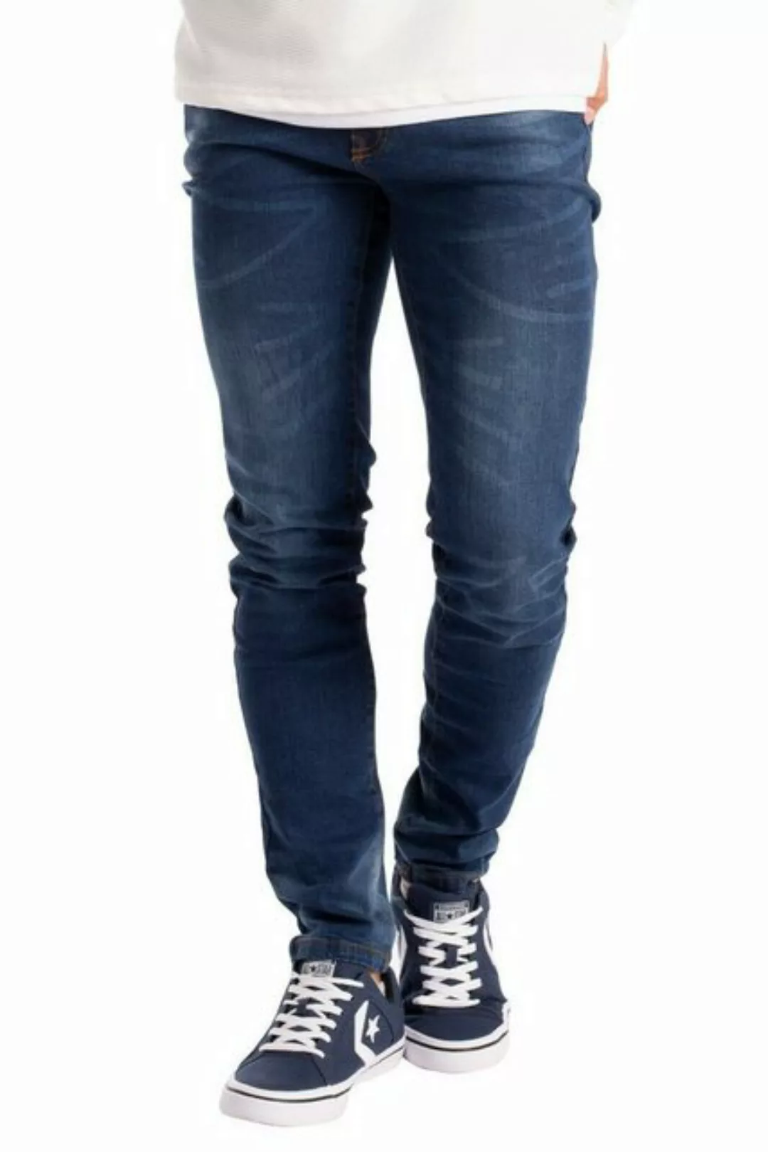 BlauerHafen Slim-fit-Jeans Herren Slim Fit Jeanshose Stretch Designer Hose günstig online kaufen