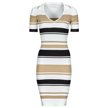 Guess  Kurze Kleider EVIE STRIPED POLO DRESS günstig online kaufen