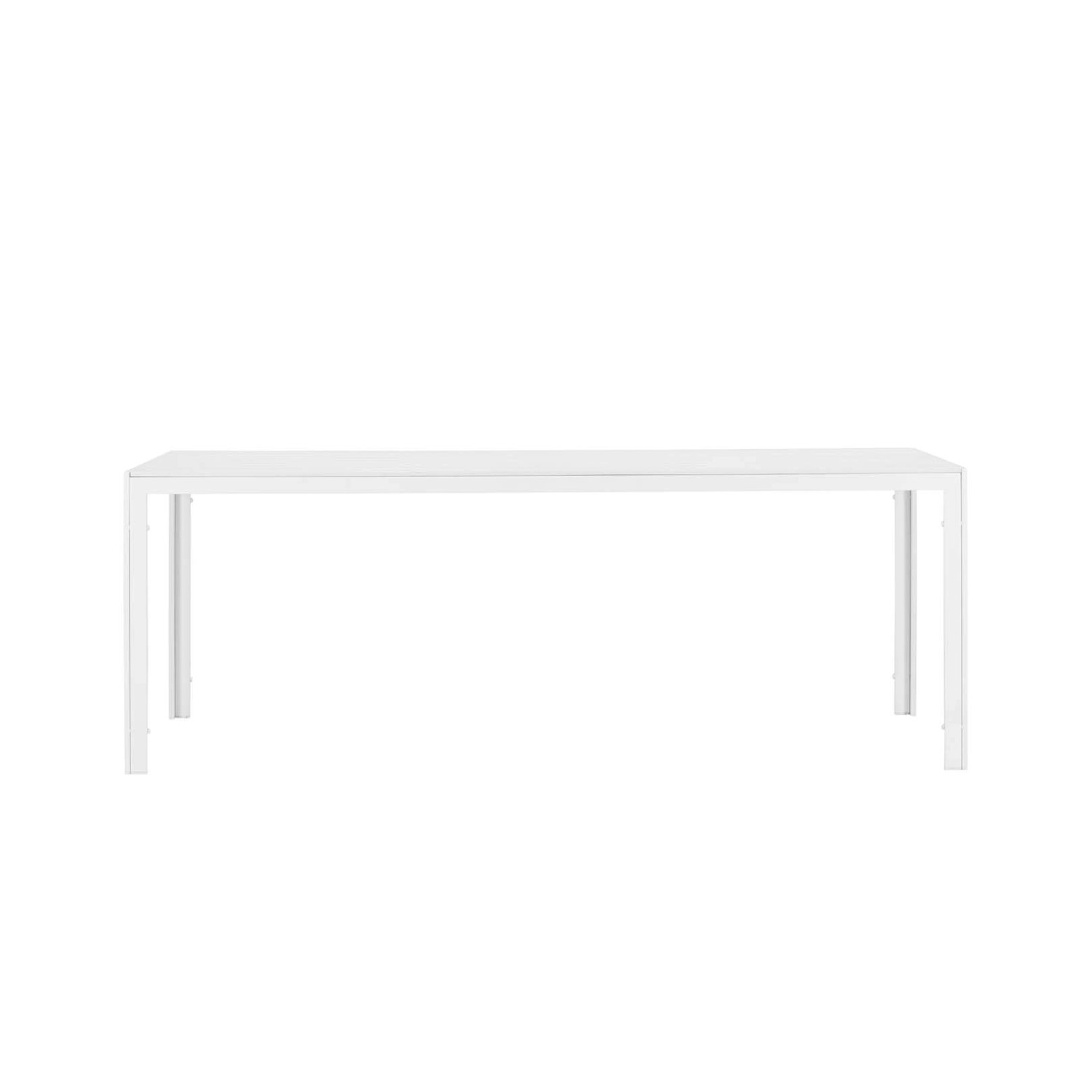 ebuy24 Break Gartentisch 90x205cm Weiß günstig online kaufen