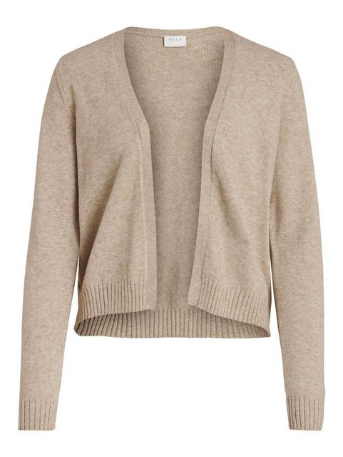 Vila Cardigan Kurzer Feinstrick Cardigan Weiche Strickjacke VIRIL 4600 in B günstig online kaufen