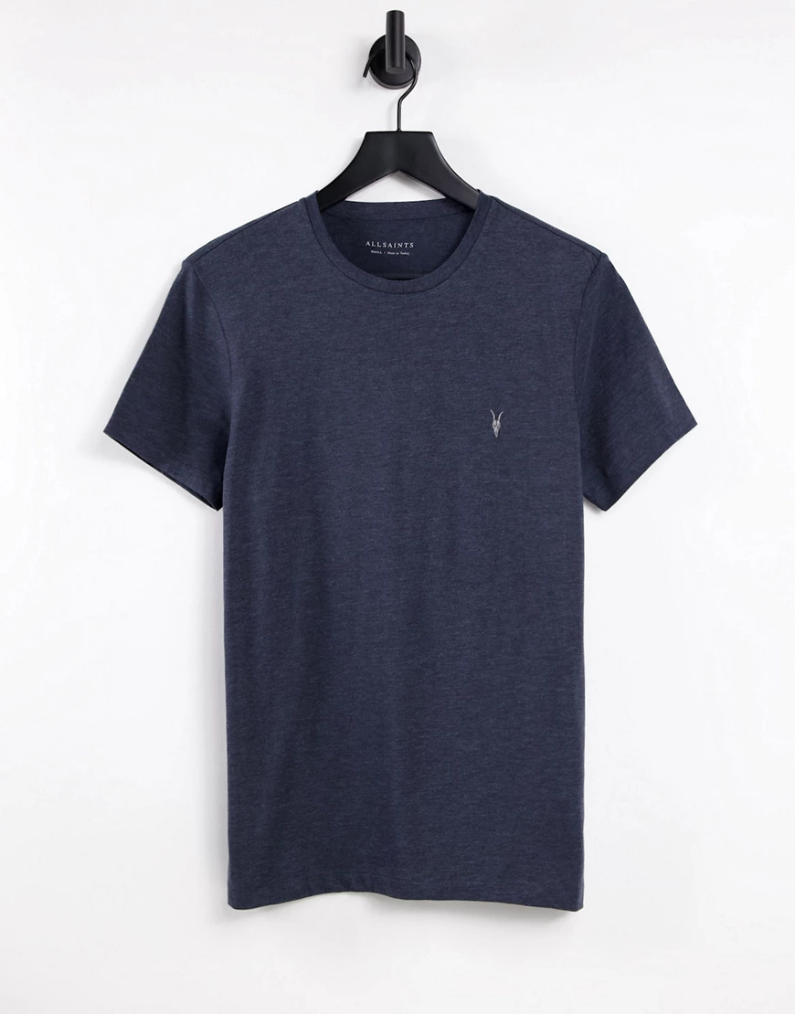 AllSaints – Tonic – T-Shirt in Dunkelgrau günstig online kaufen