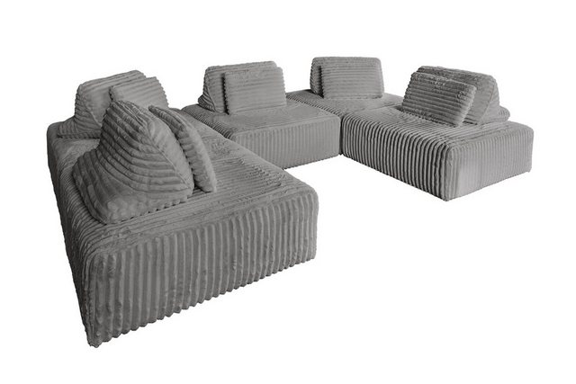 KAWOLA Sofa, Modulsofa Weicher Breitcord, versch. Ausführungen und versch. günstig online kaufen