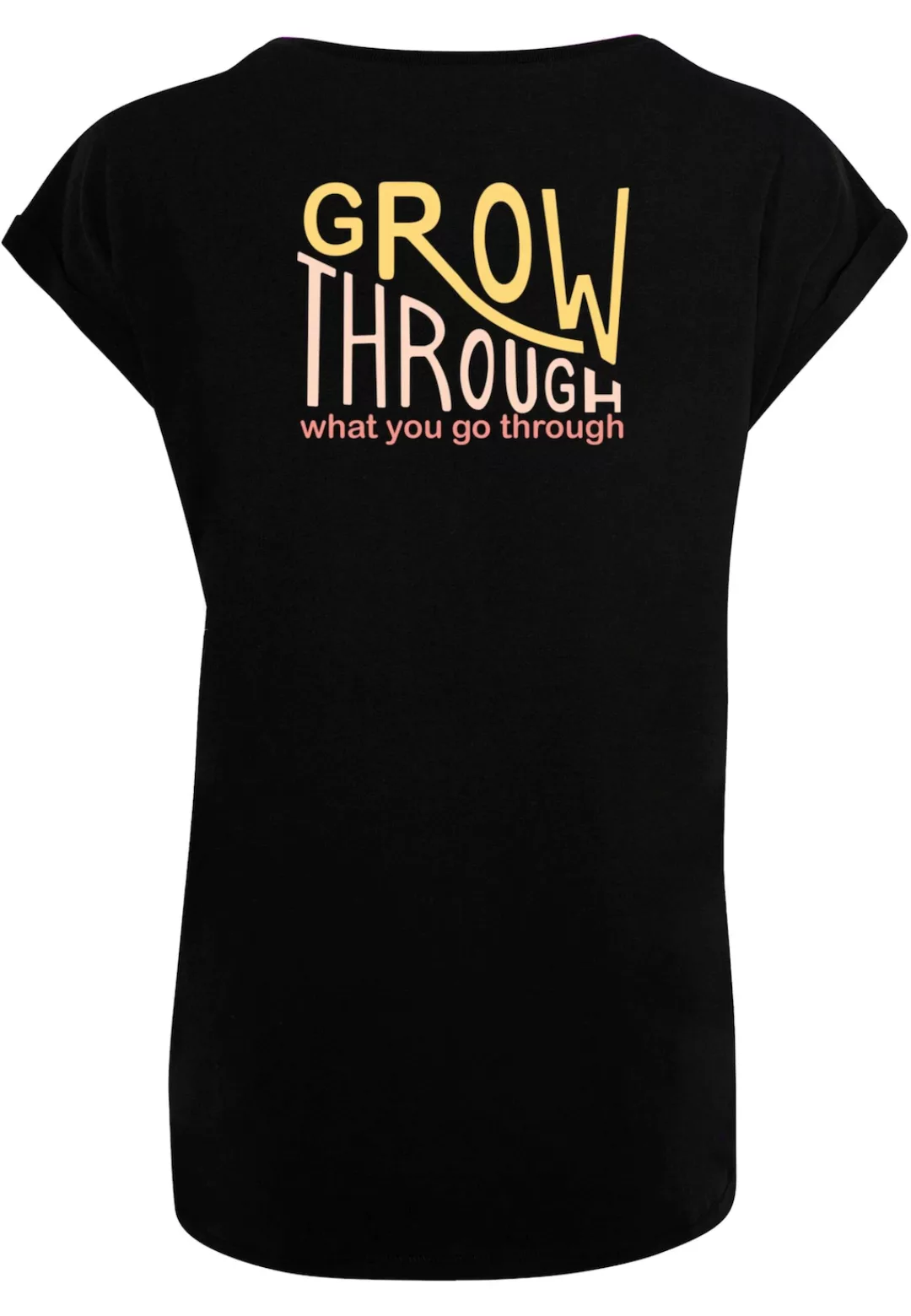 Merchcode T-Shirt "Merchcode Damen Ladies Spring - Grow through 1 T-Shirt" günstig online kaufen