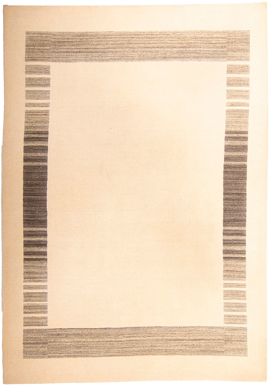 morgenland Wollteppich »Gabbeh - Softy - 288 x 205 cm - beige«, rechteckig, günstig online kaufen