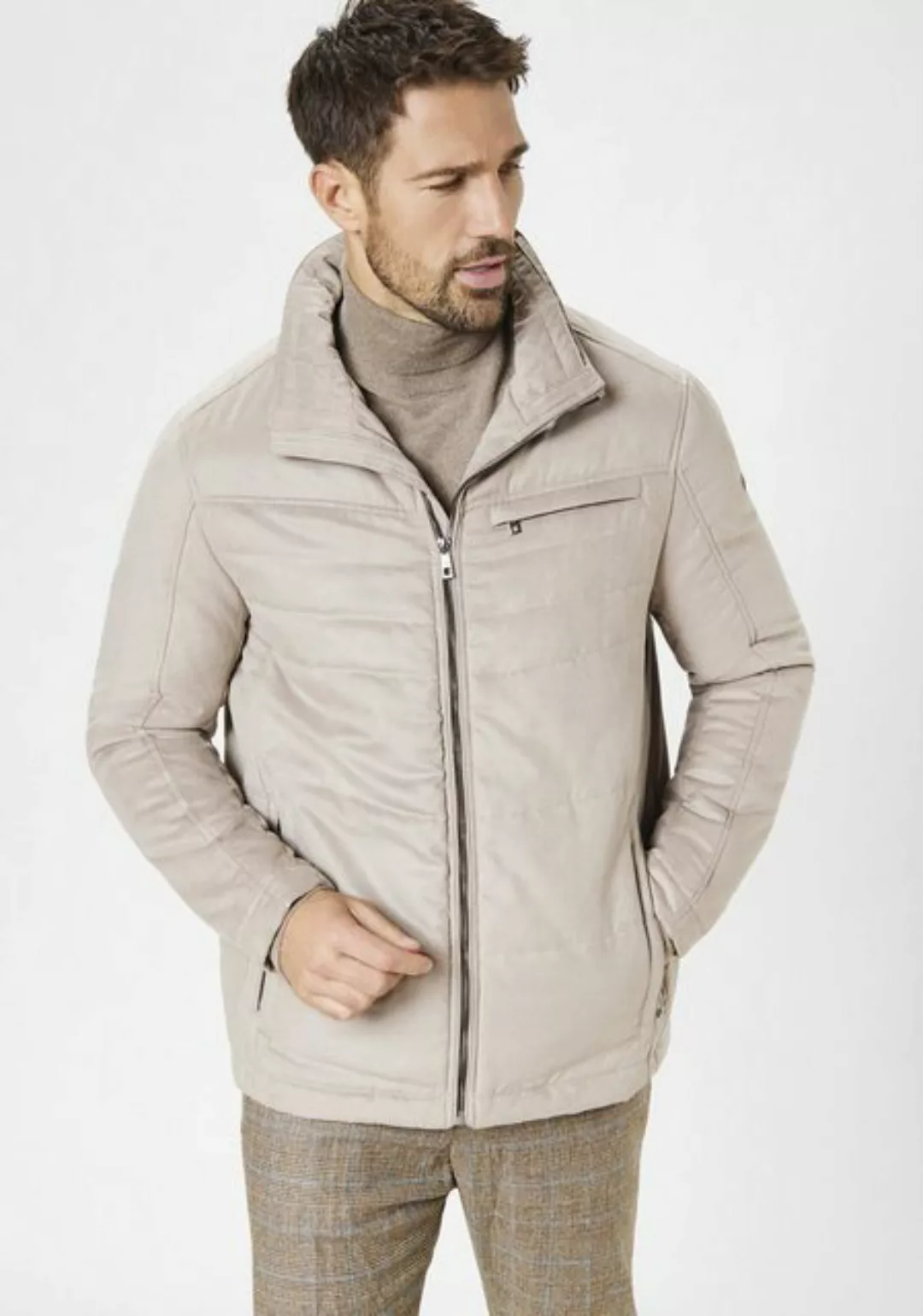 S4 Jackets Winterjacke Pegasus Classic Fit mit Micro Suede wasserabweisend günstig online kaufen