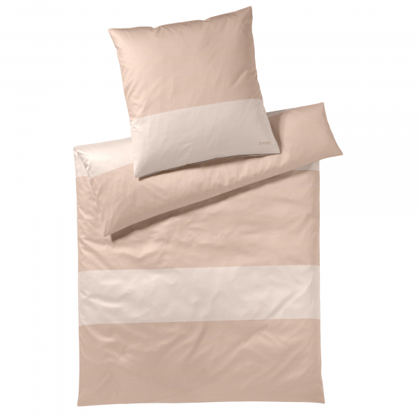 JOOP! Bettwäsche Split 4118 - Farbe: Nude - 08 - 80x80 cm - 135x200 cm günstig online kaufen