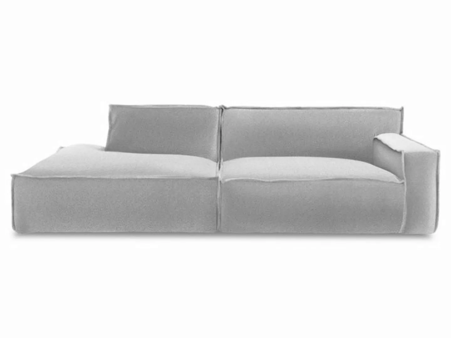 SANSIBAR Living Polsterecke Polsterecke SANSIBAR RANTUM BB 110x283 cm grau günstig online kaufen