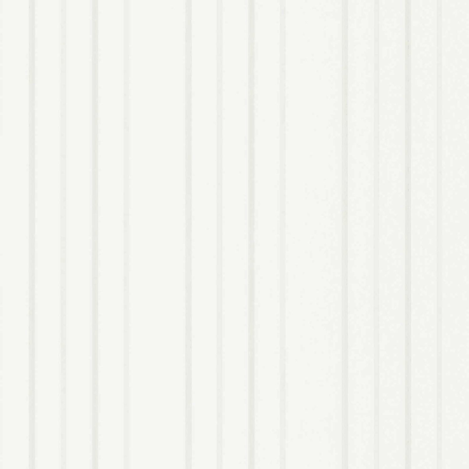 Bricoflor Tapete mit Streifen für Kinderzimmer Gestreifte Vliestapete Weiß günstig online kaufen