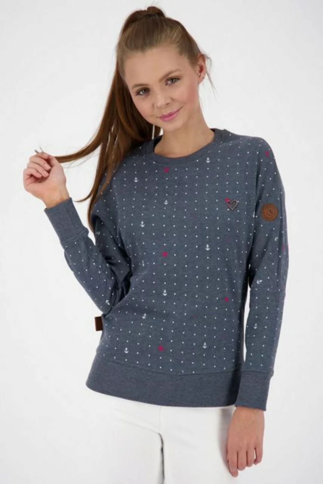 Alife & Kickin Sweatshirt "DarlaAK Crewneck Damen Sweatshirt" günstig online kaufen