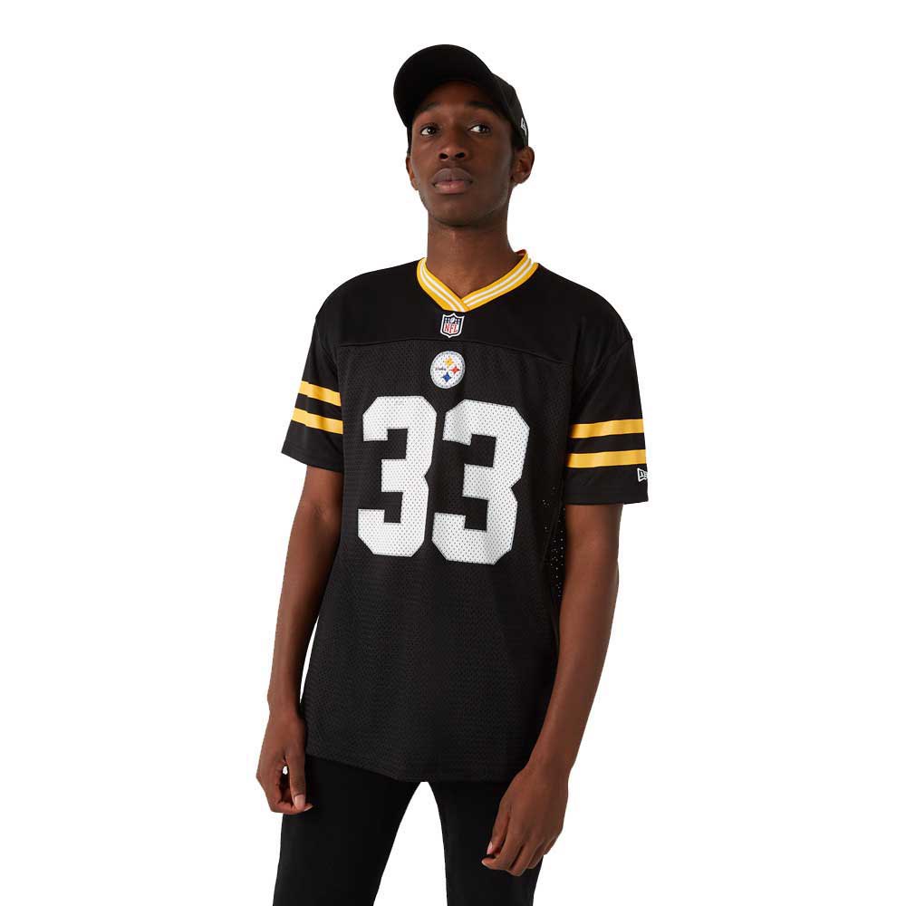 New Era Nfl Oversized Pittsburgh Steelers Kurzärmeliges T-shirt XS-S Black günstig online kaufen