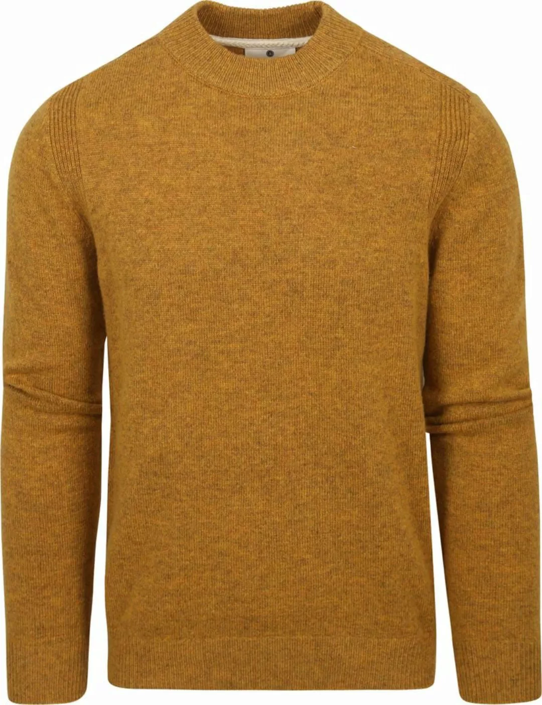 Anerkjendt Lammwolle Pullover Rico Gelb - Größe XL günstig online kaufen