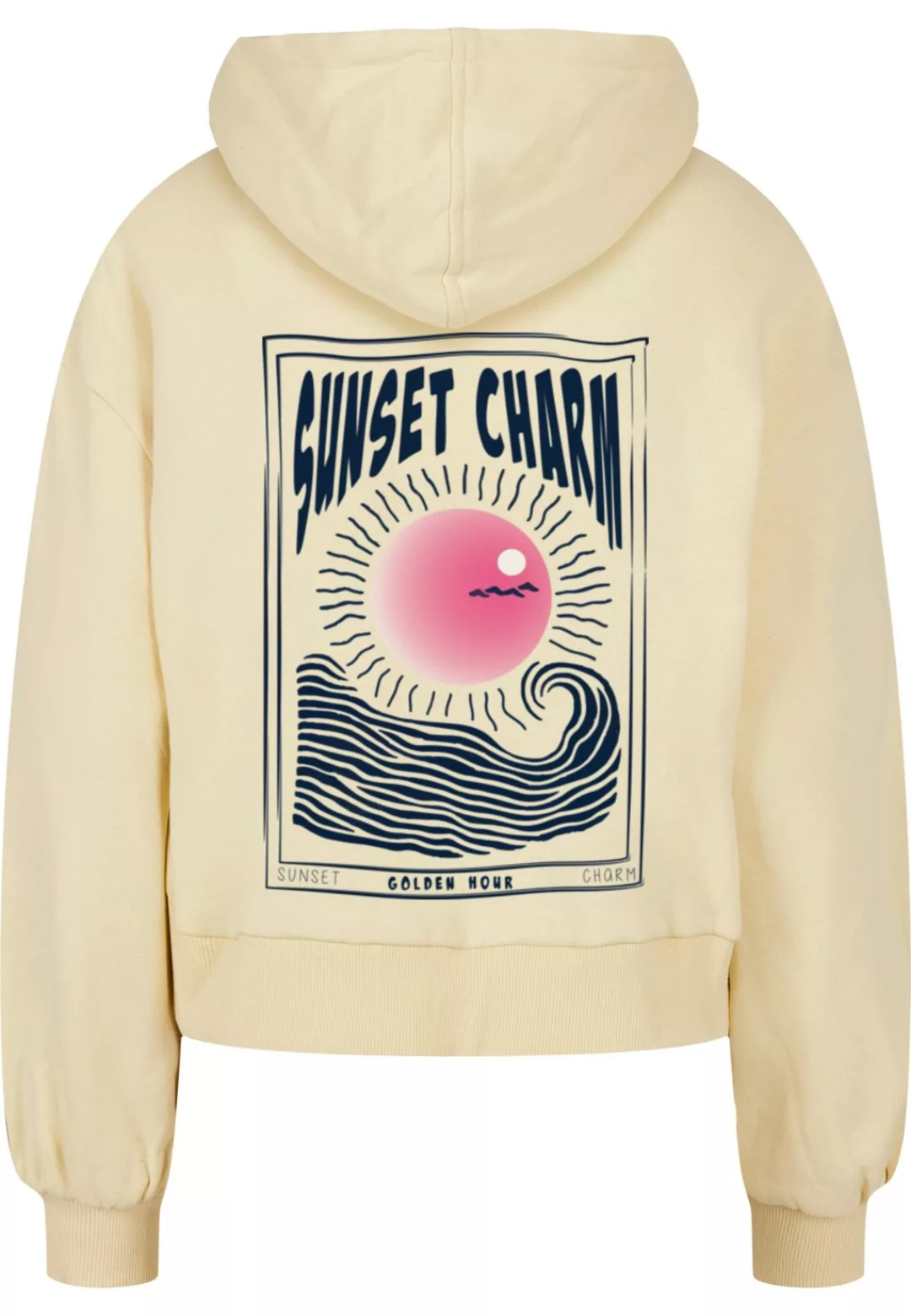 Merchcode Kapuzenpullover "Merchcode Ladies Sunset Charm Oversized Hoody", günstig online kaufen